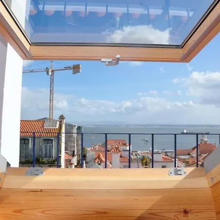 דירה Green Alfama Lovely View
